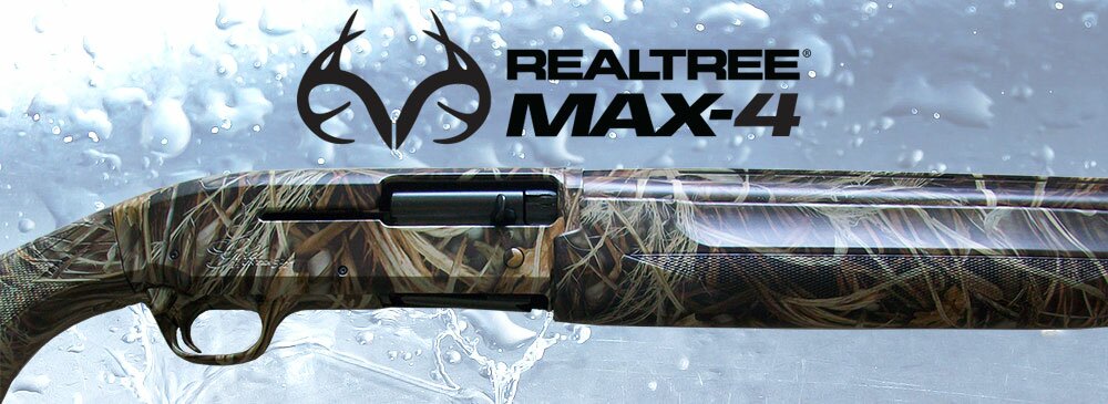 Camo Dipped Realtree Max-4 Shotgun